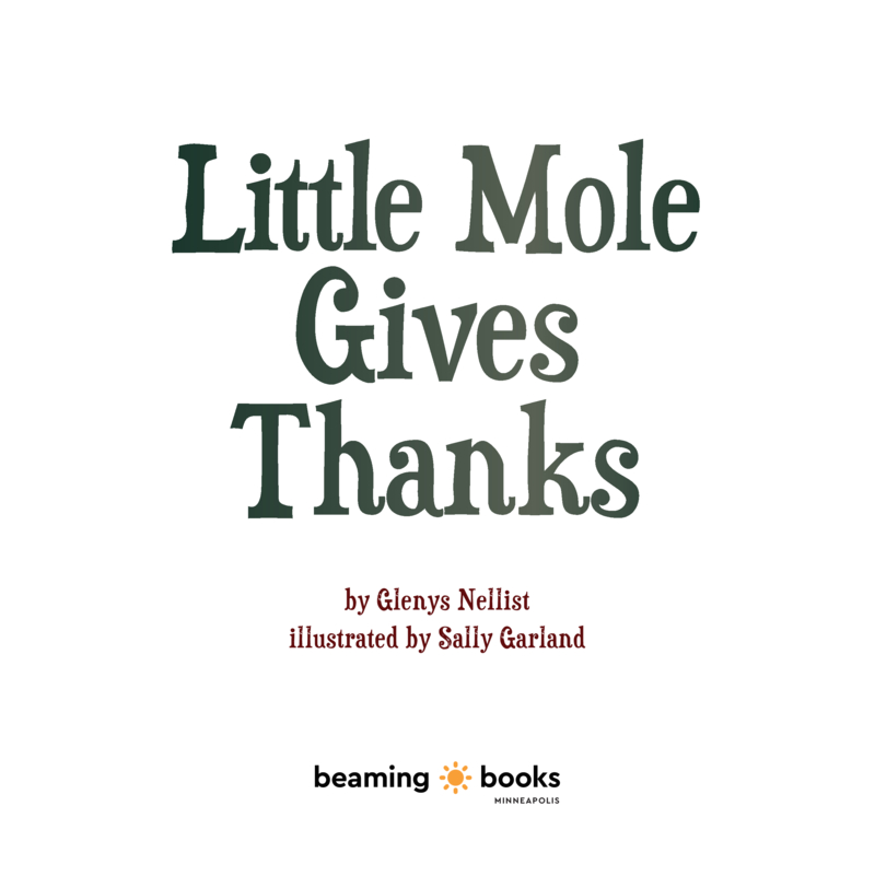 Little Mole Gives Thanks book cover