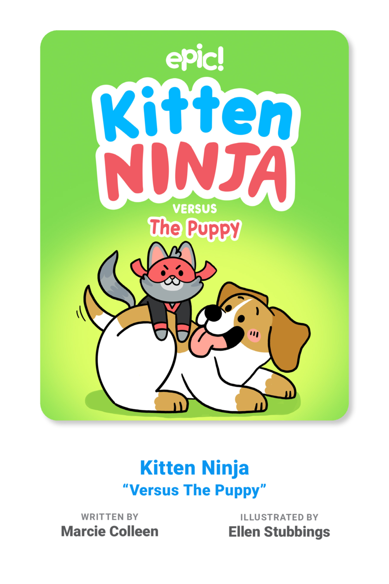Kitten Ninja Versus the Puppy book cover