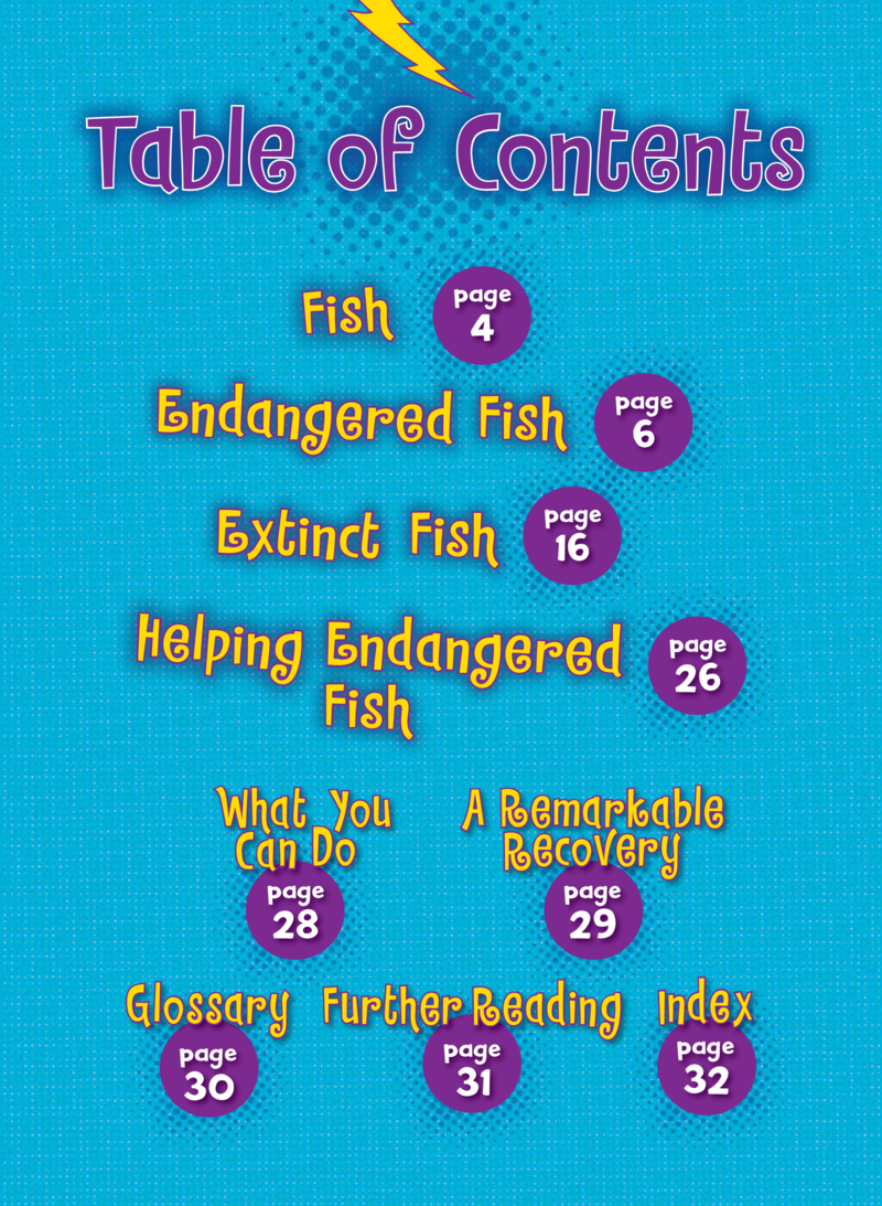 Endangered and Extinct Fish book cover