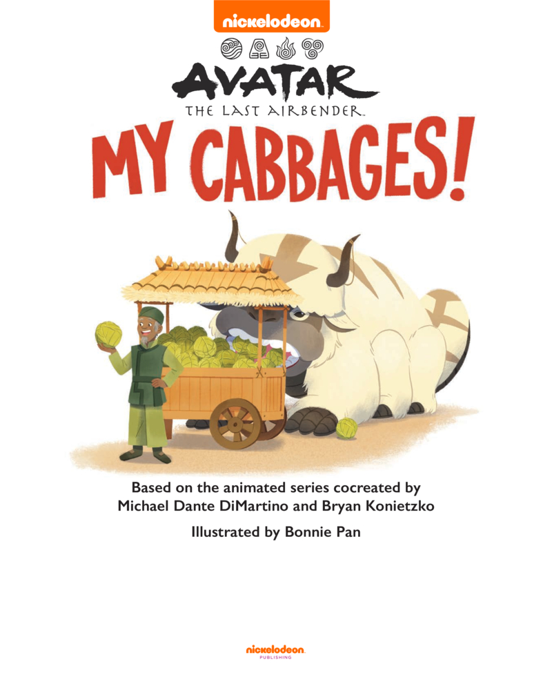 Avatar: The Last Airbender: My Cabbages! book cover