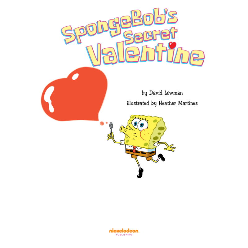 SpongeBob's Secret Valentine book cover