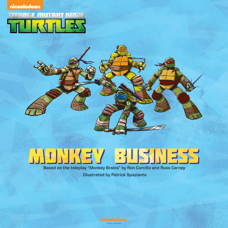 Teenage Mutant Ninja Turtles: Monkey Business book cover