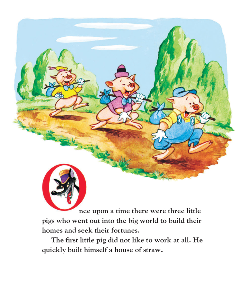Three Little Pigs — page 1