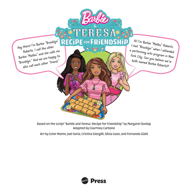 Barbie & Teresa: Recipe for Friendship book cover