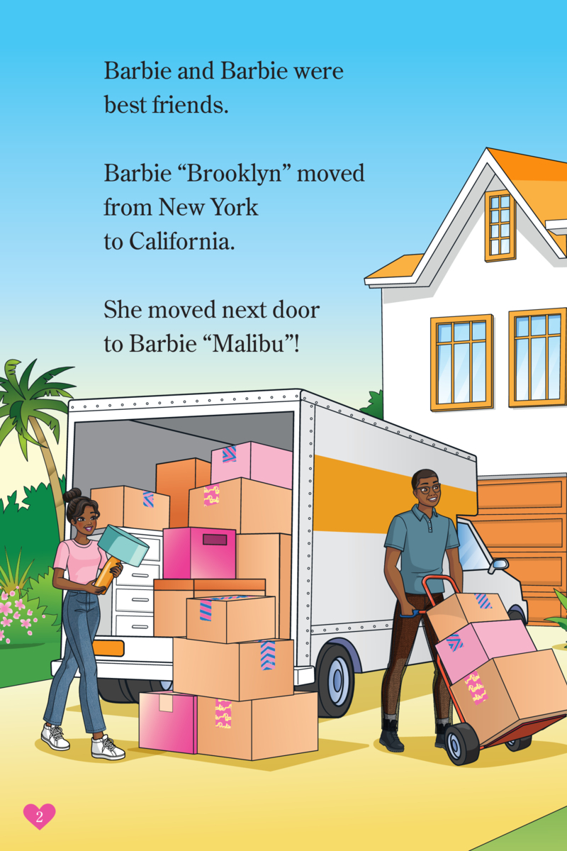 Barbie: Barbie's Big Move — page 1
