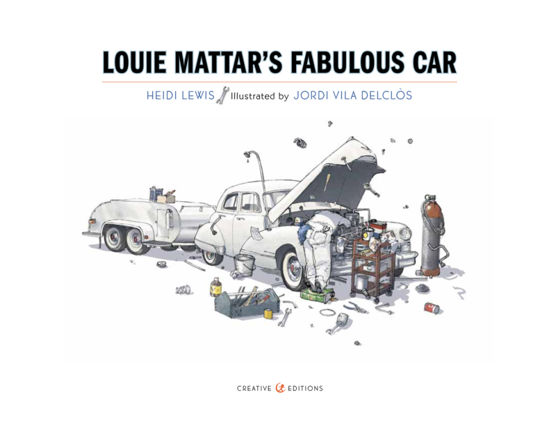 Louie Mattar's Fabulous Car book cover