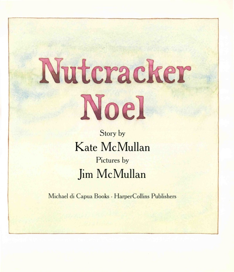 Nutcracker Noel book cover
