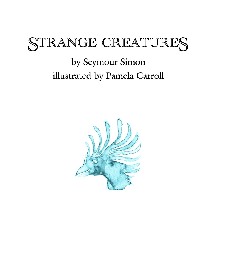 Strange Creatures — page 1