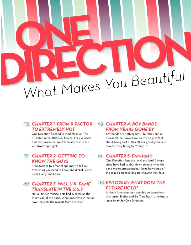 One Direction: What Makes You Beautiful book cover