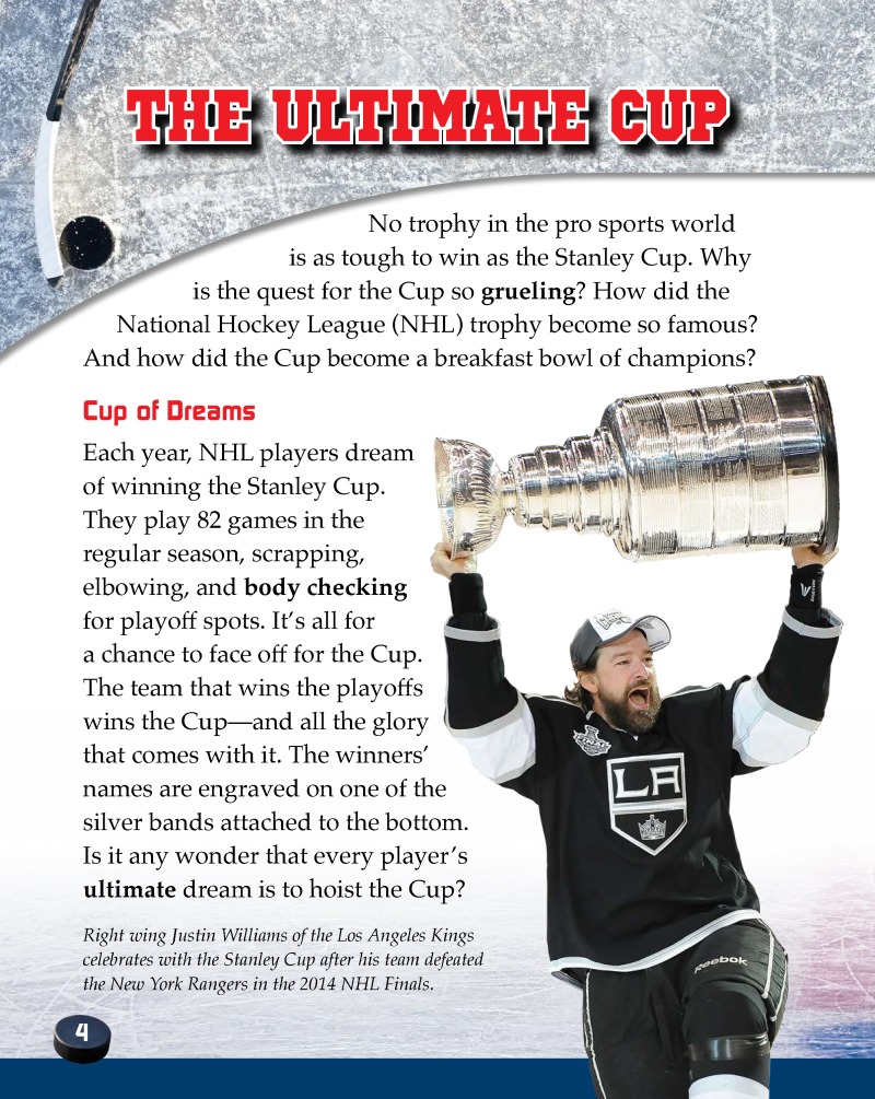 Center Ice: The Stanley Cup — page 1