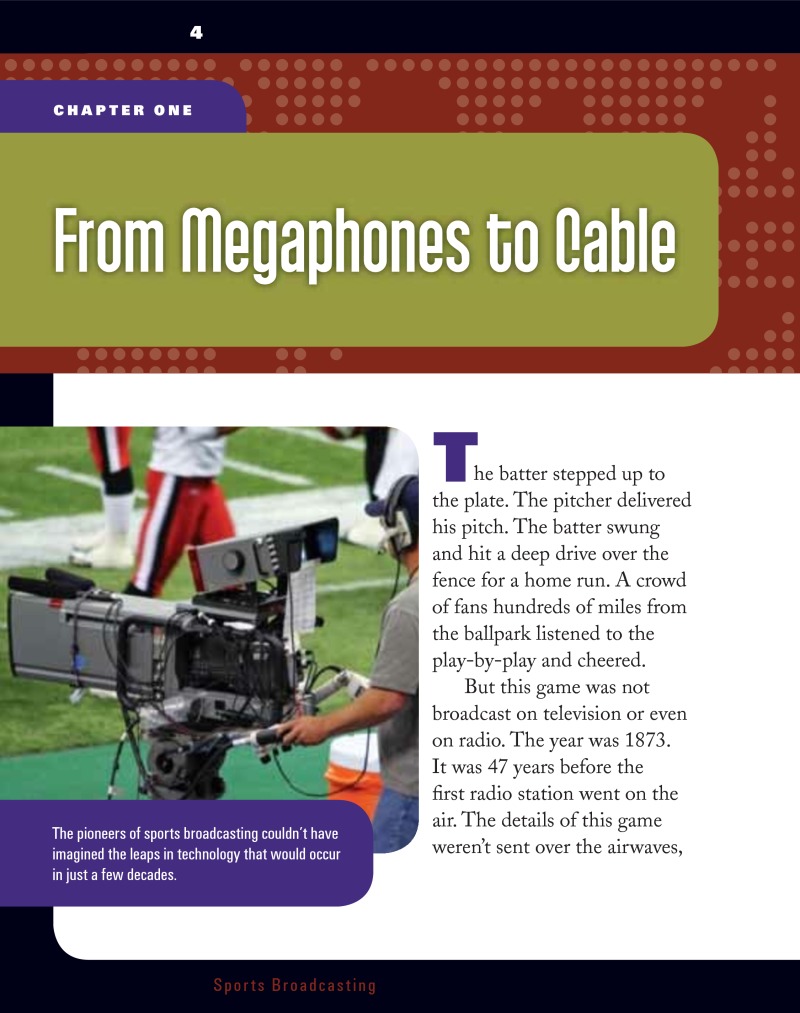 Innovation: Sports Broadcasting — page 1