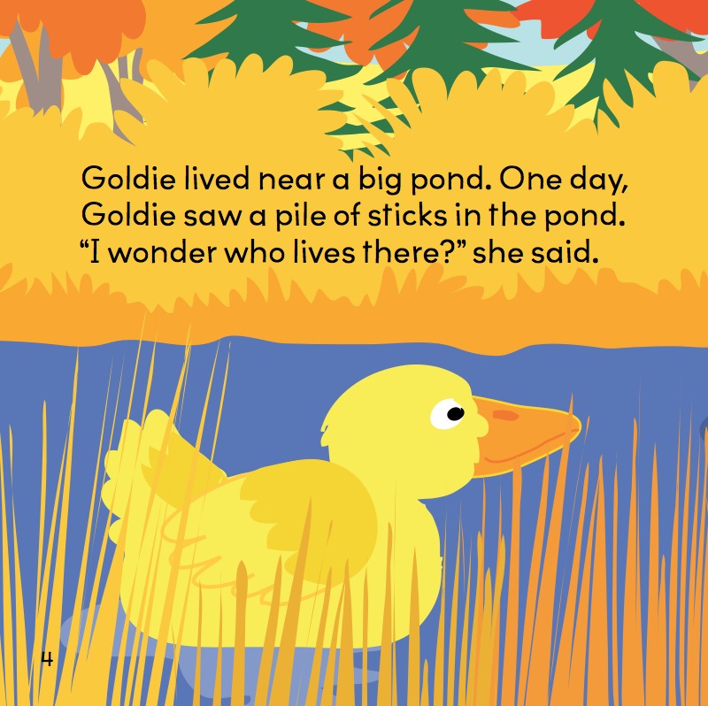 Goldie Duck And The Three Beavers — page 1