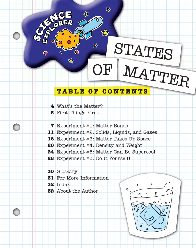 Science Explorer: States Of Matter book cover