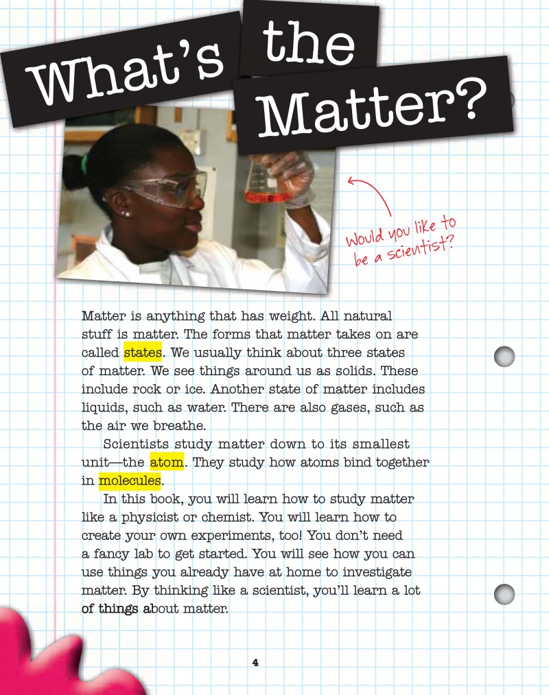 Science Explorer: States Of Matter — page 1