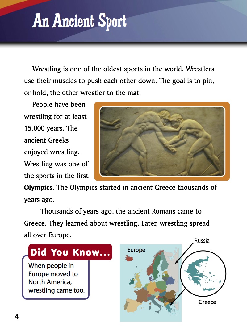 Action Sports: Wrestling — page 1