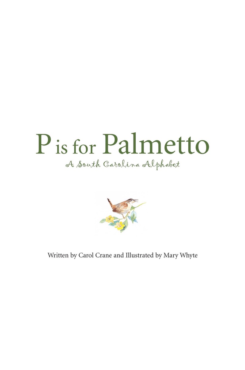 P is for Palmetto: A South Carolina Alphabet book cover