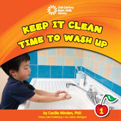 Keep It Clean: Time To Wash Up book cover