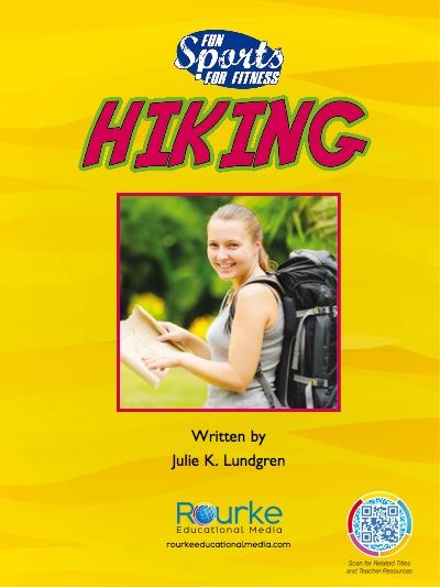 Hiking book cover