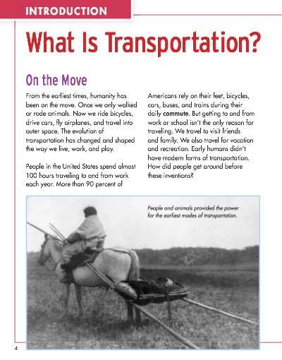 Transportation Inventions: Moving Our World Forward — page 1