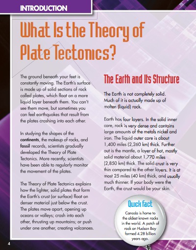 What Is The Theory Of Plate Tectonics? — page 1