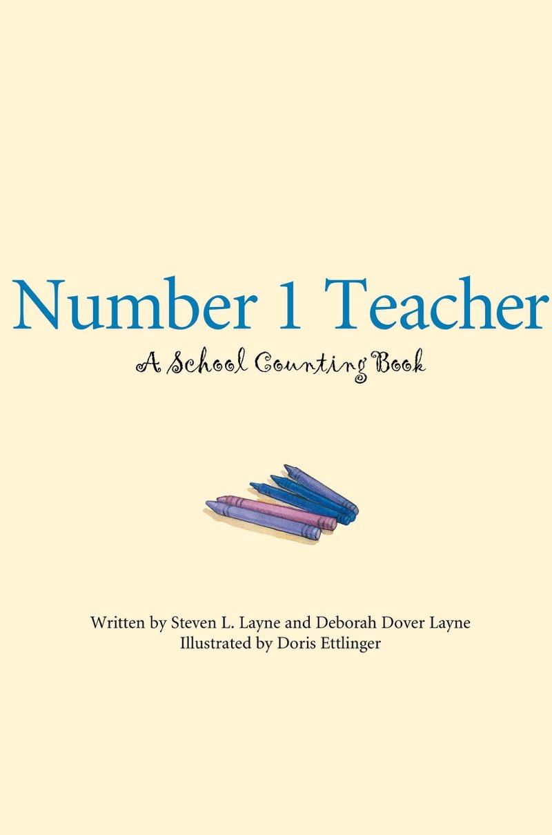 Number 1 Teacher: A School Counting Book book cover