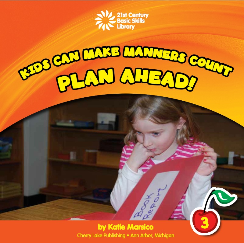 Kids Can Make Manners Count: Plan Ahead! book cover