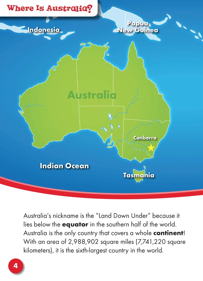 Exploring Countries: Australia — page 1