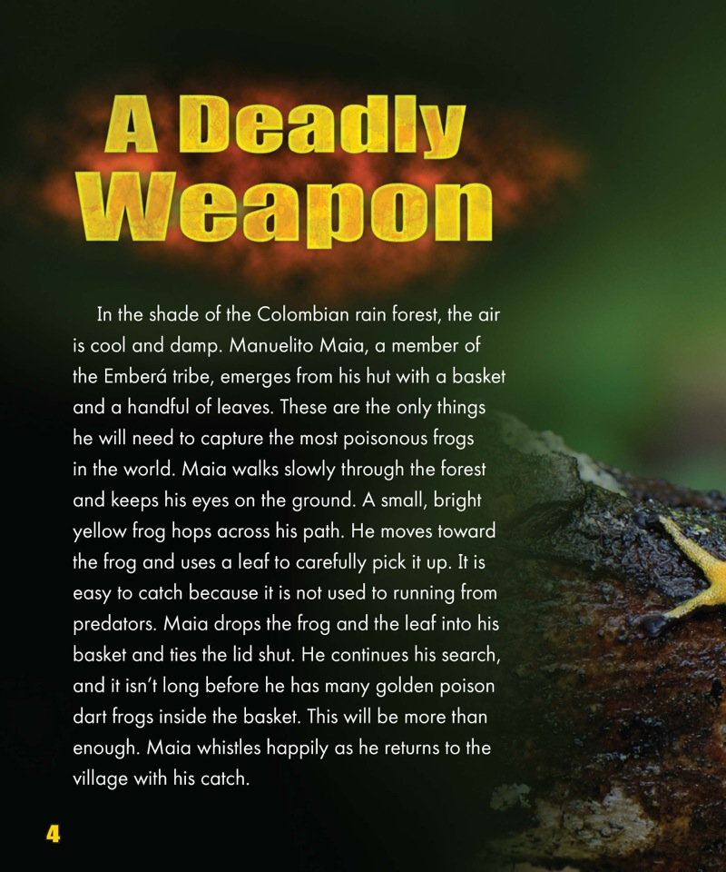 Poison Dart Frogs — page 1