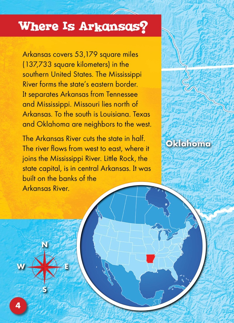 Exploring the States: Arkansas — page 1