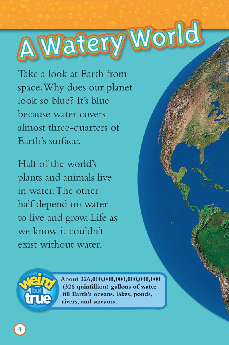 National Geographic Readers: Water — page 1