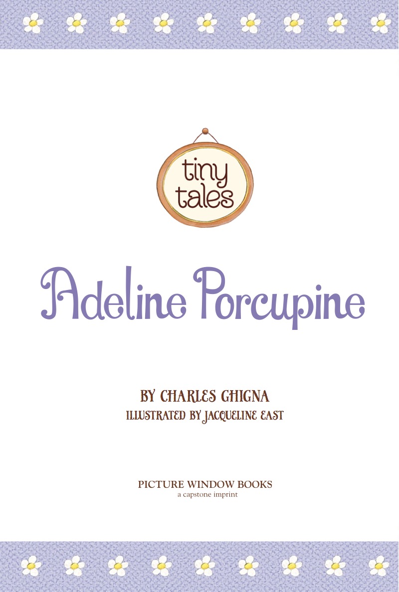 Adeline Porcupine book cover