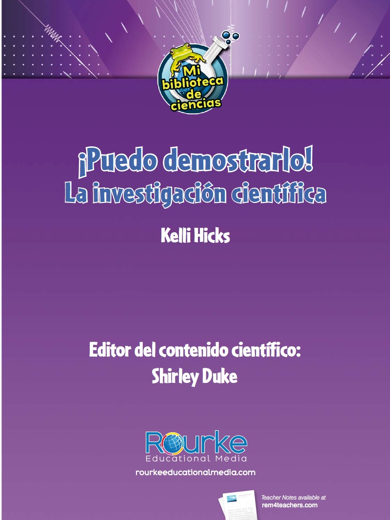 ¡Puedo probarlo! La investigación científica — page 1