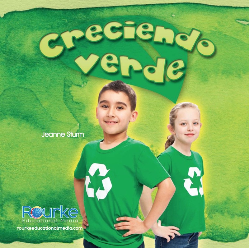 Creciendo verde (Growing Up Green) book cover