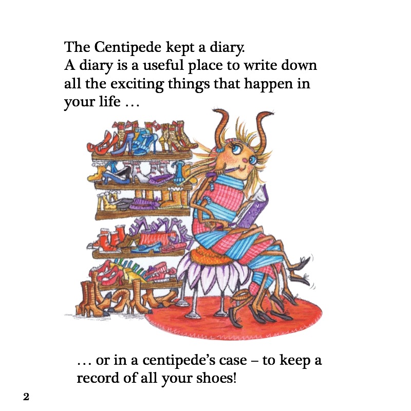 The Secret Diary of a Centipede — page 1