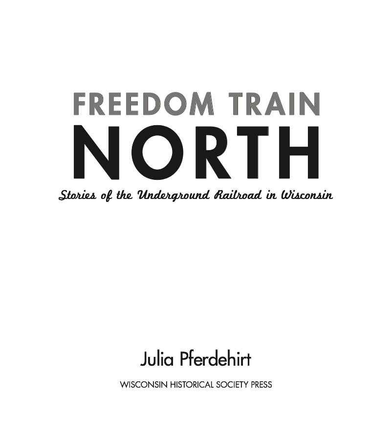 Freedom Train North: Stories of the Underground Railroad in Wisconsin book cover