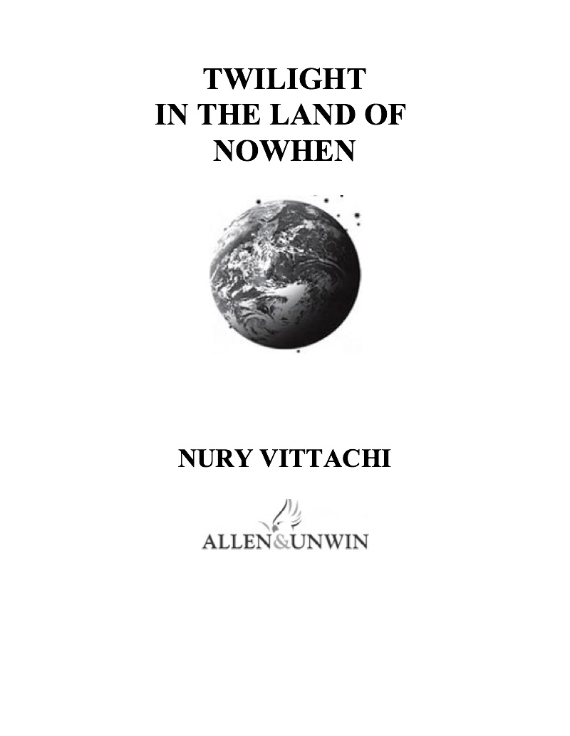 Twilight in the Land of Nowhen book cover