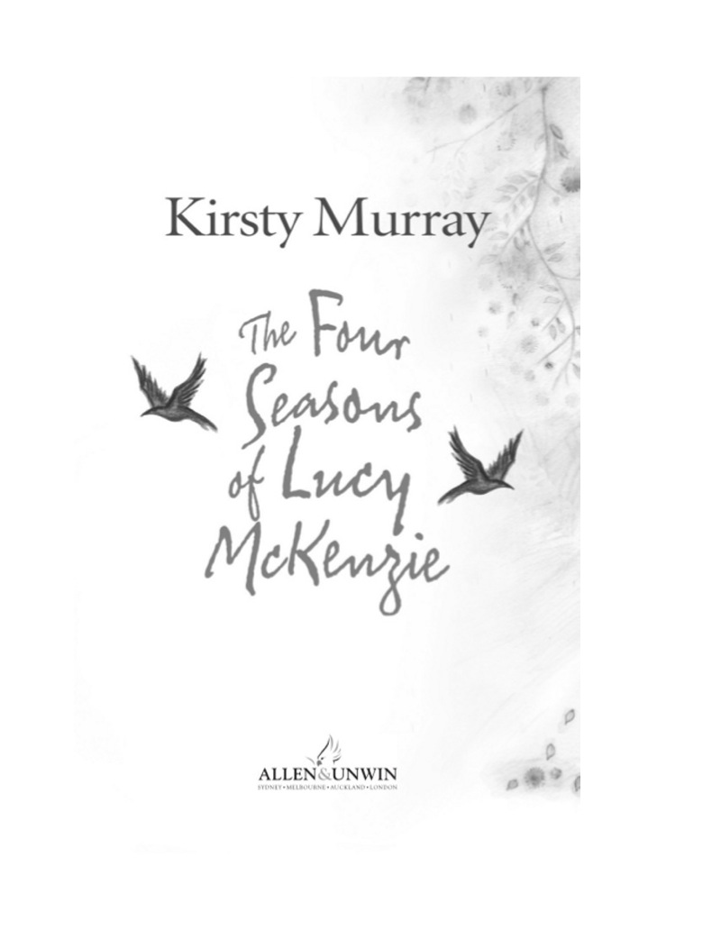 The Four Seasons of Lucy McKenzie book cover