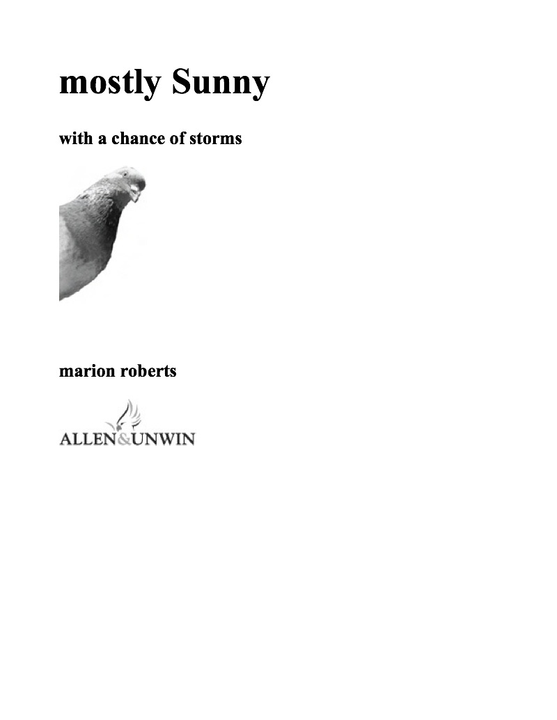 Mostly Sunny with a Chance of Storms book cover