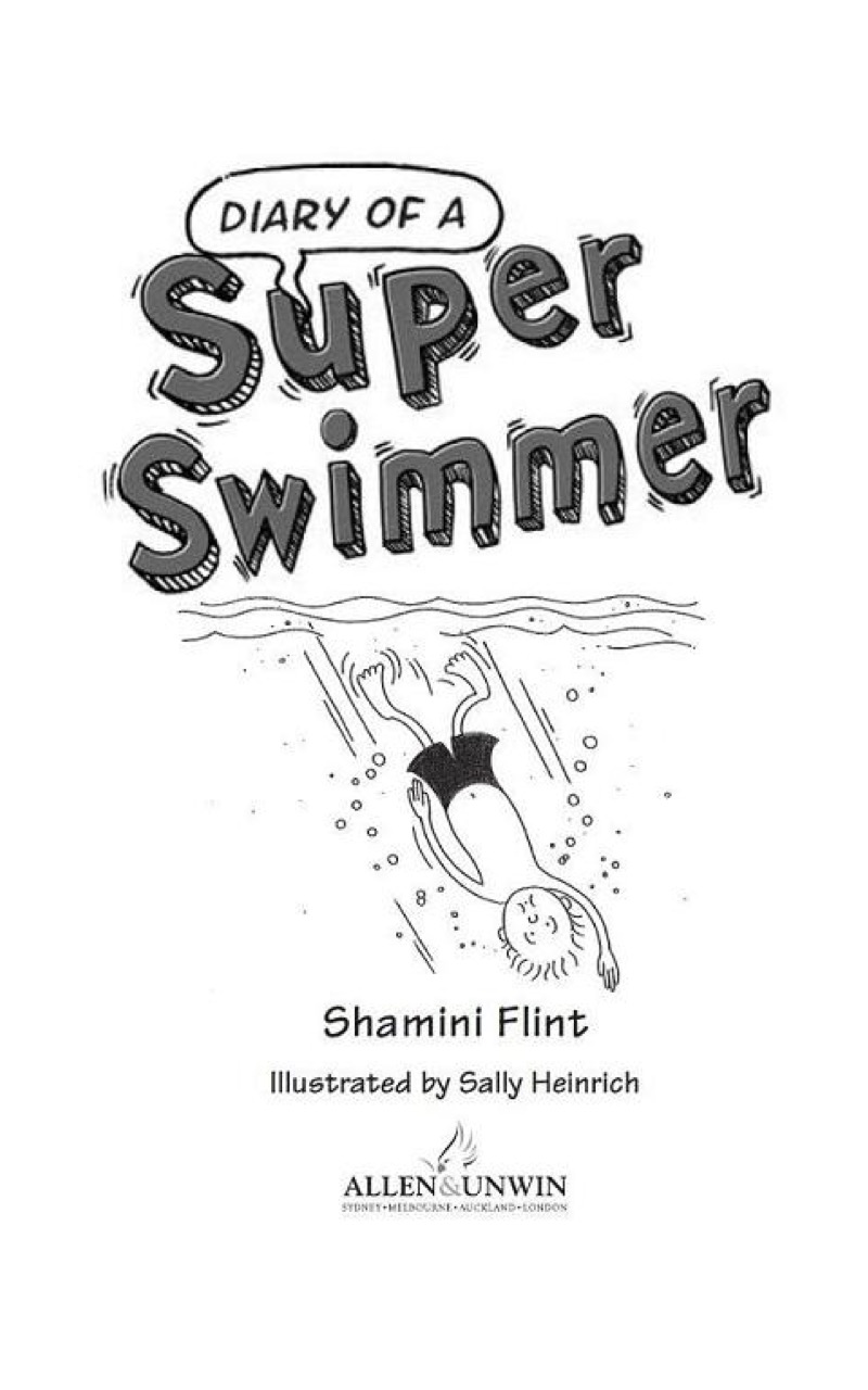 Diary of a Super Swimmer book cover