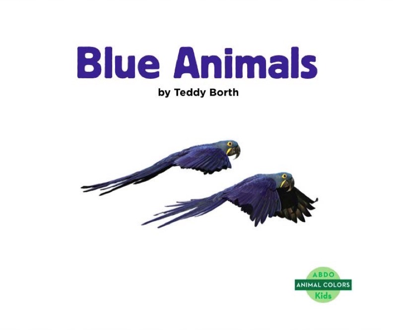 Blue Animals book cover