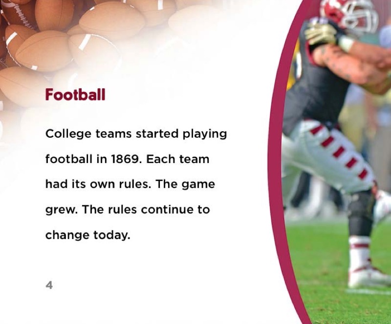 Football: Great Moments, Records, and Facts — page 1