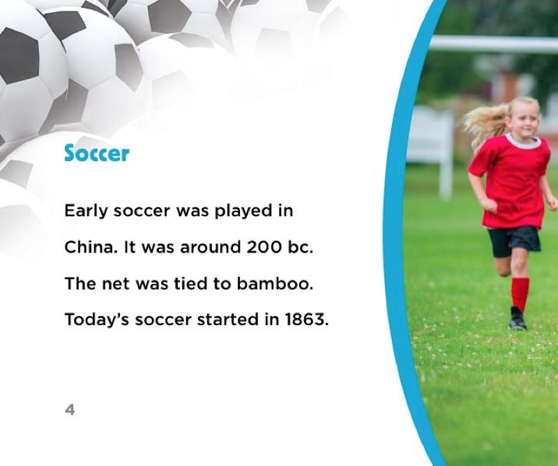 Soccer: Great Moments, Records, and Facts — page 1