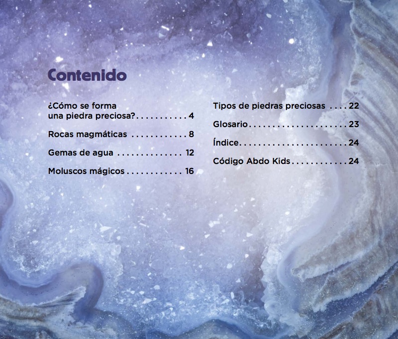 Piedras preciosas book cover