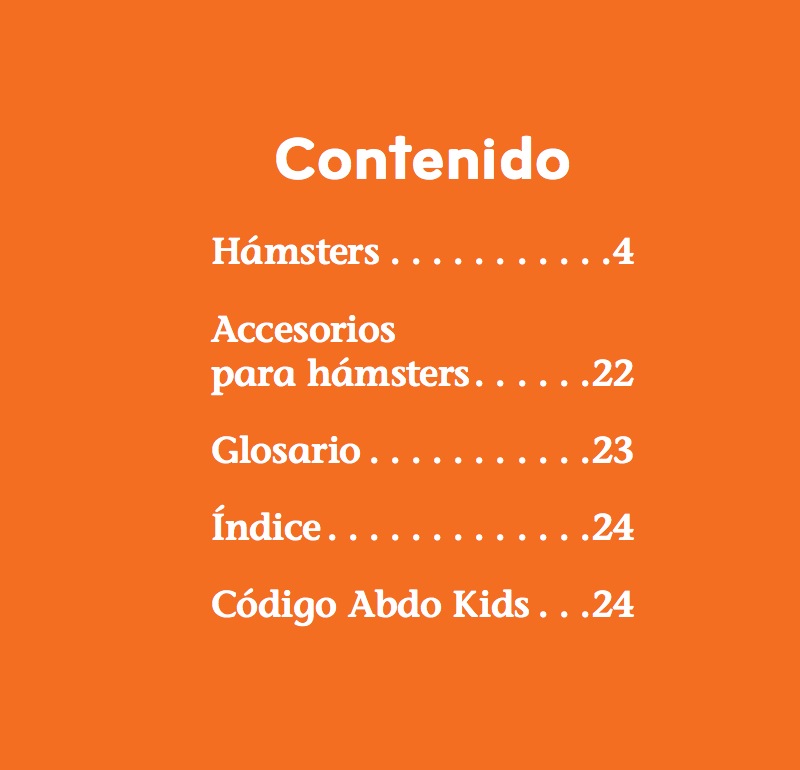 Hámsters book cover