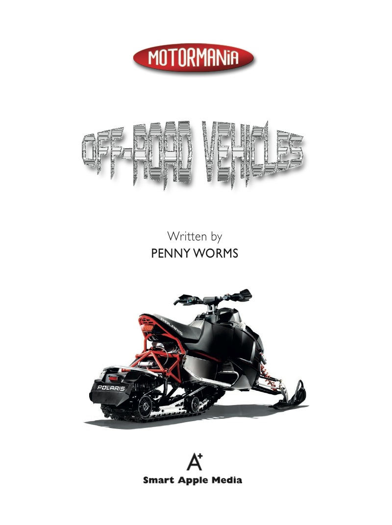 Off-Road Vehicles book cover