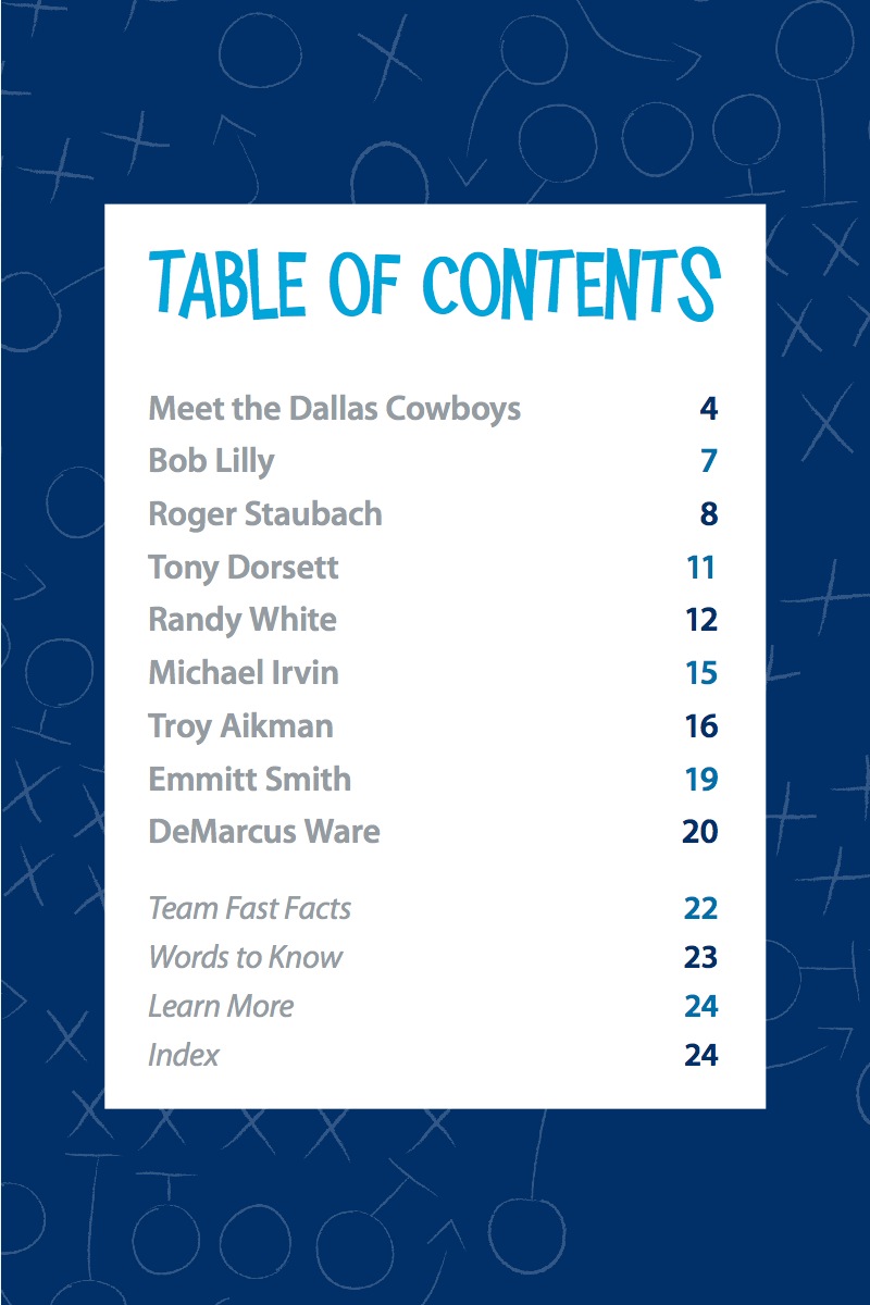 Superstars Of The Dallas Cowboys book cover
