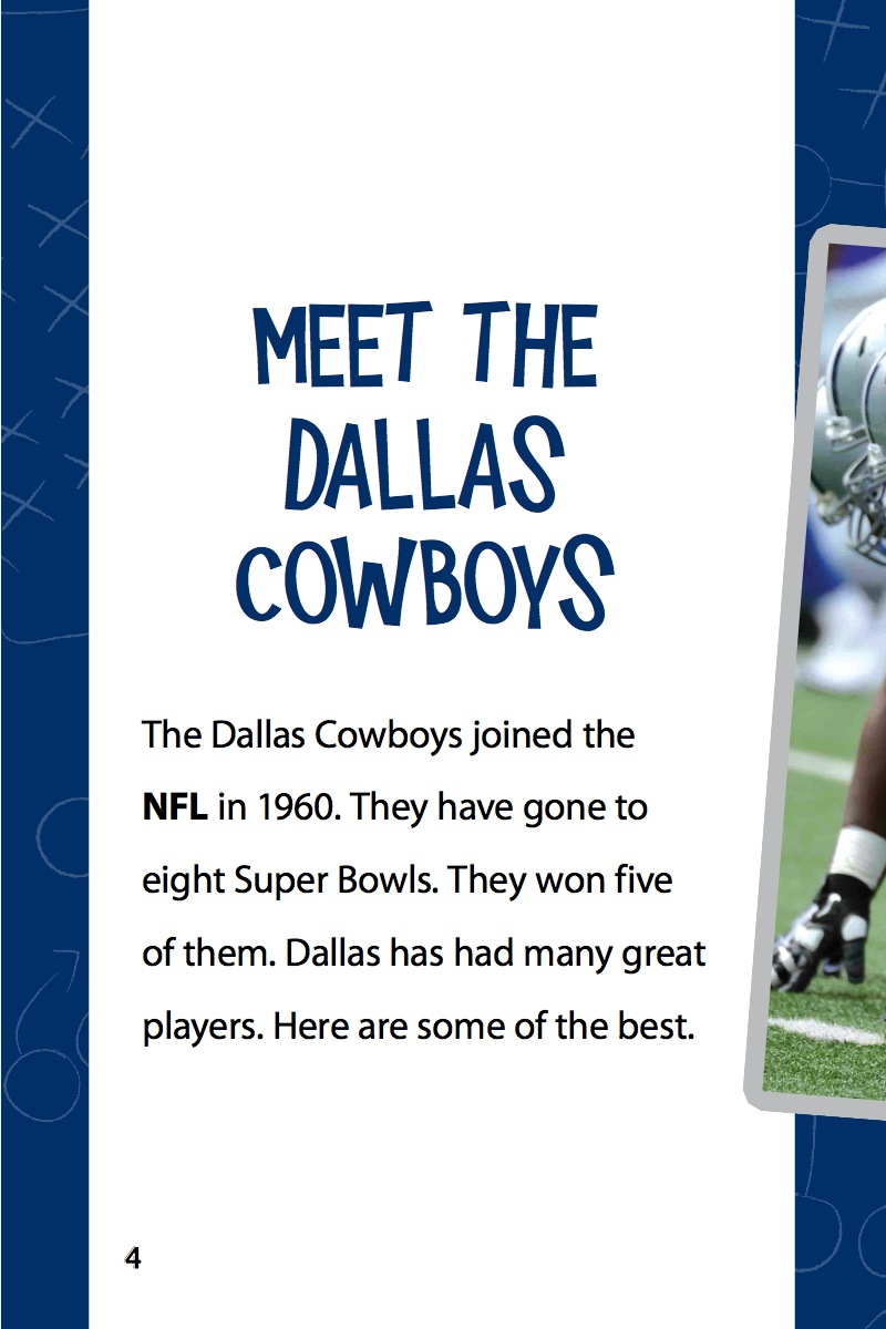 Superstars Of The Dallas Cowboys — page 1