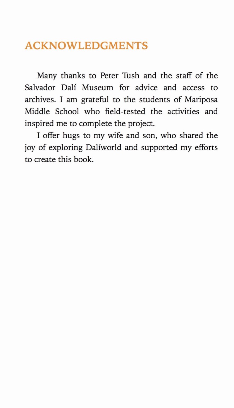 Salvador Dalí and the Surrealists: Their Lives and Ideas, 21 Activities — page 1