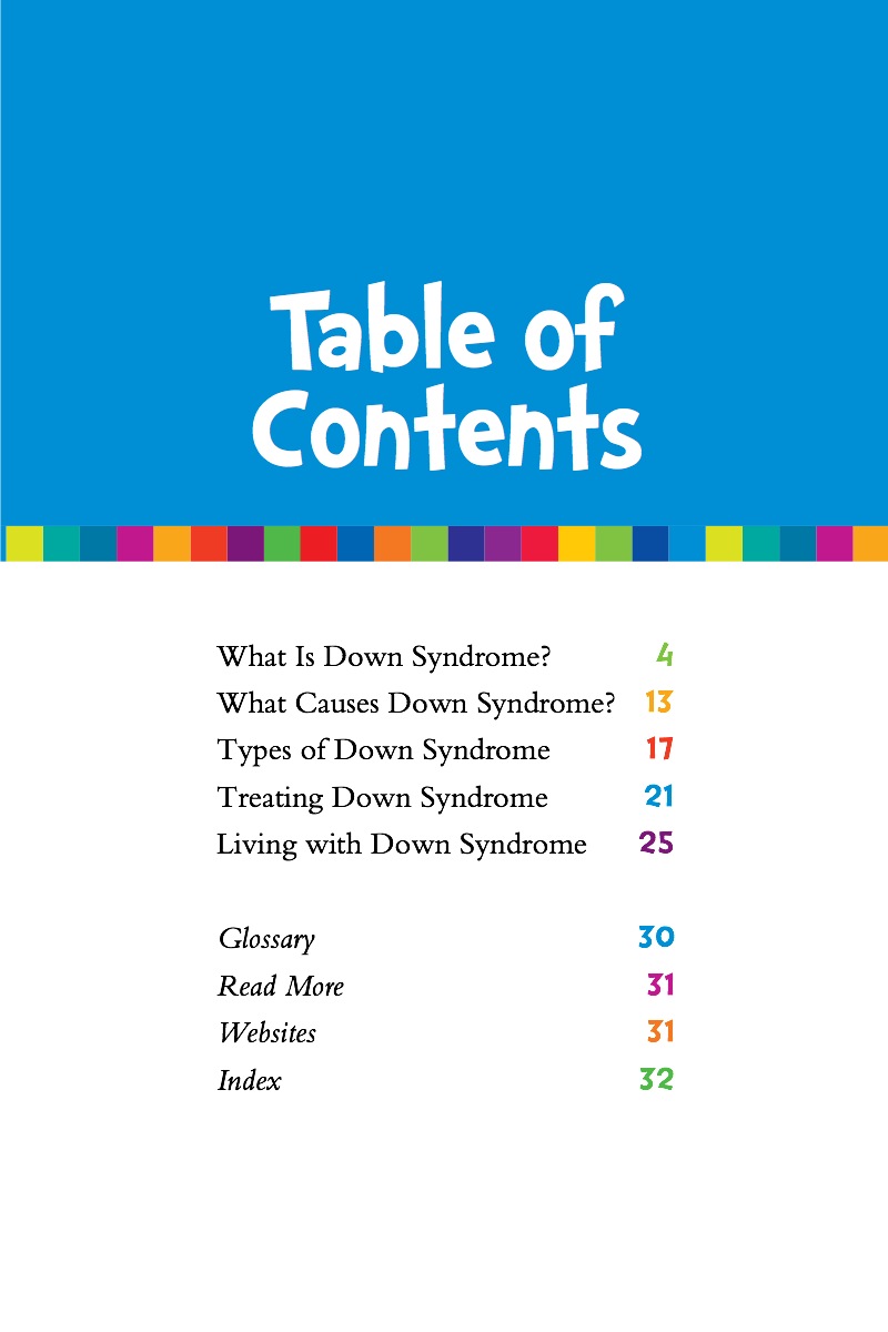Down Syndrome book cover