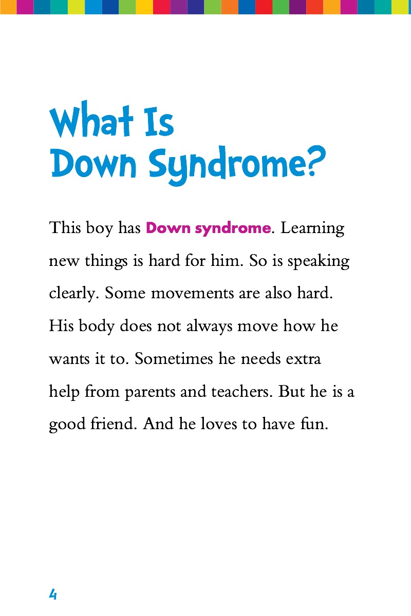 Down Syndrome — page 1